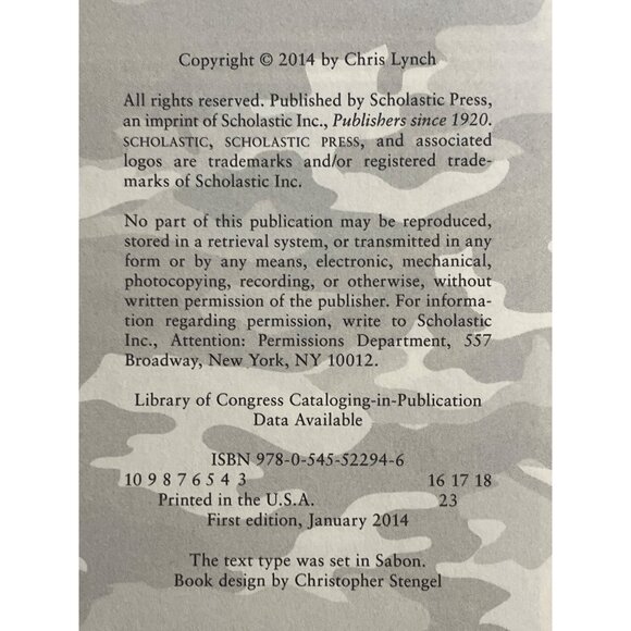 World War II Book One "The Right Fight" By Chris Lynch - Picture 8 of 16